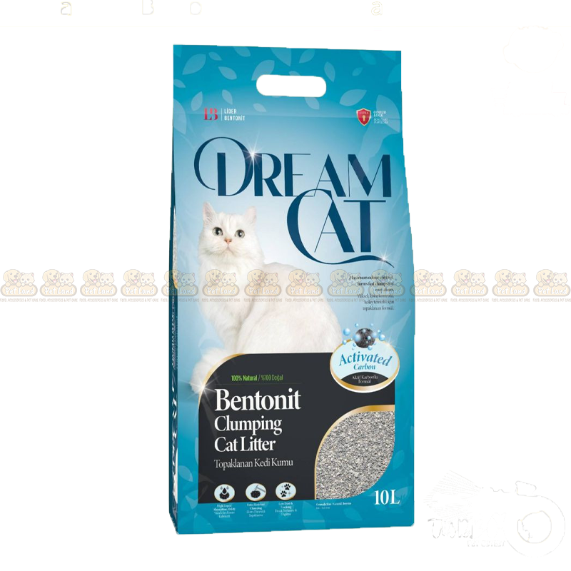 Dream Cat Super Premium Bentonite Activated Carbon Cat Litter 5L