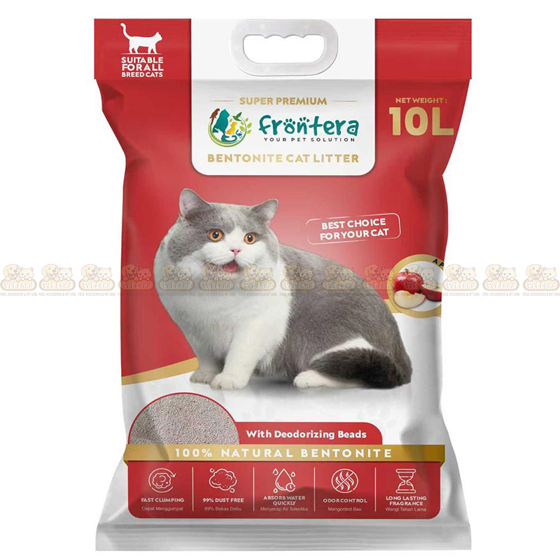 Frontera Super Premium Bentonite Apple Flavour Cat Litter 10L