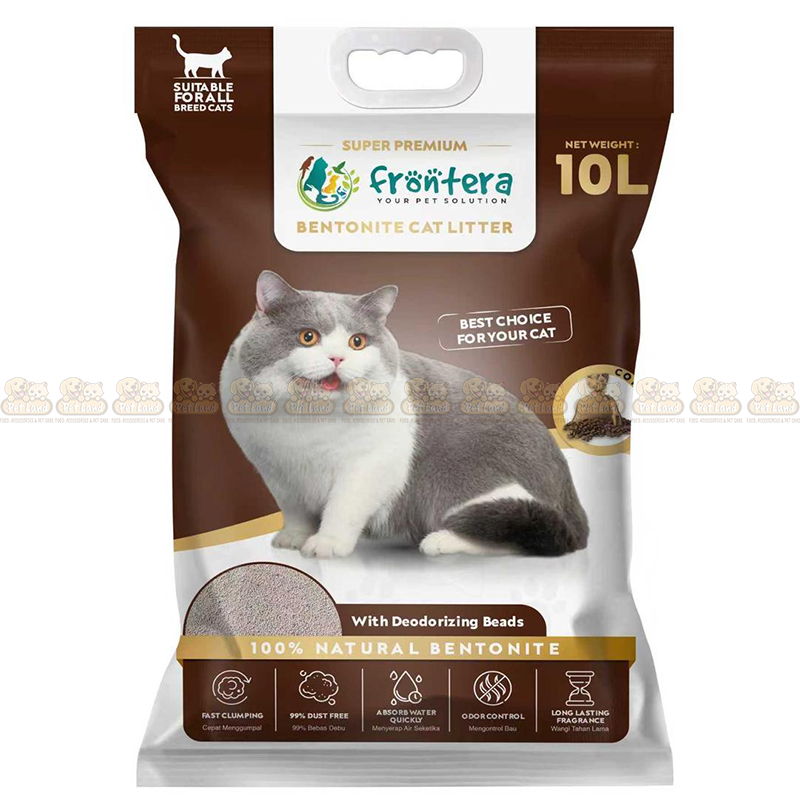 Frontera Super Premium Bentonite Coffee Flavour Cat Litter 10L