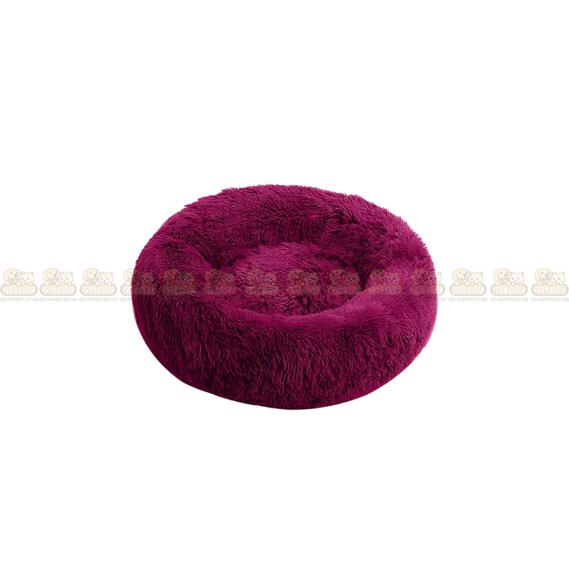 Comfortable Donut Plush Bed for Cat