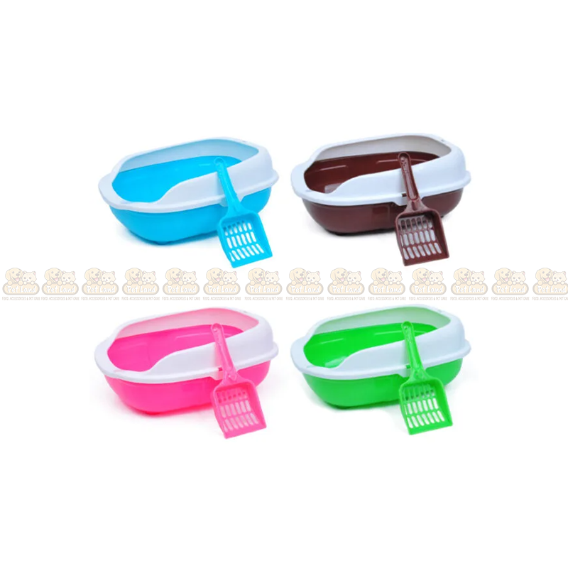 Reguler Litter Box with Scoop For Cat