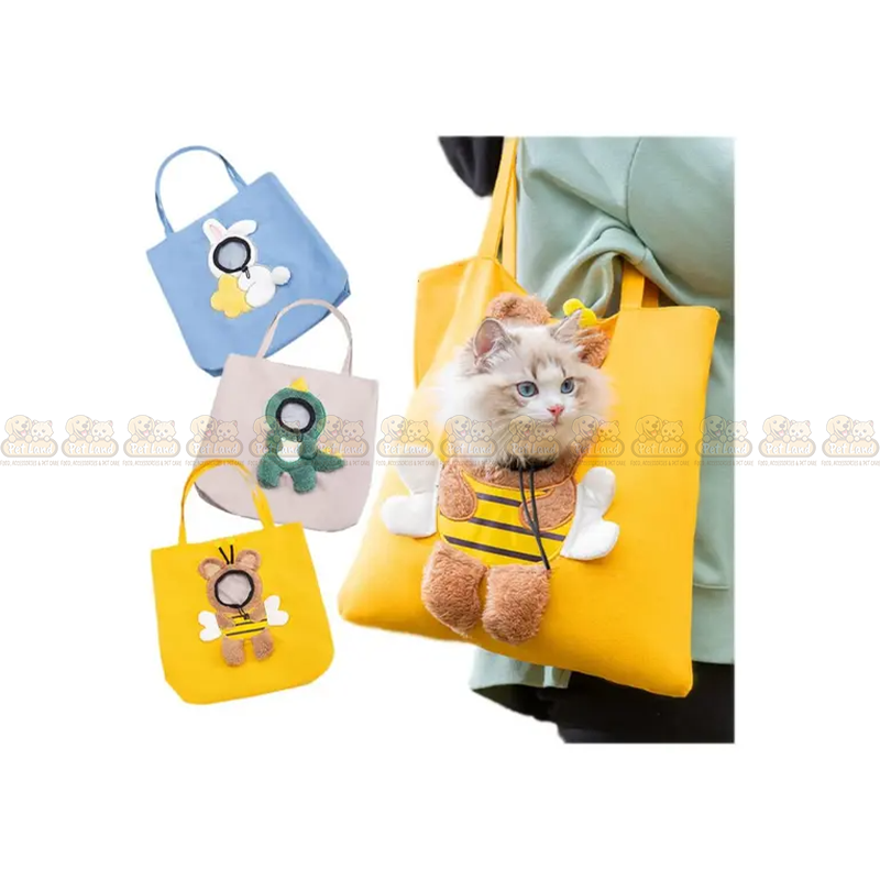 Cat Carrier Breathable Shoulder Backpack for Outings, Walks & Travels