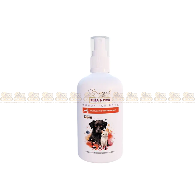 Bengal Flea & Tick Spray for Cats and Dogs – 200ml