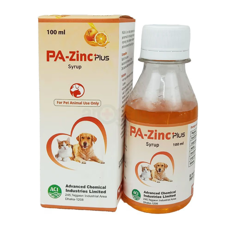 PA-Zinc Plus 100ml for Cats & Dogs