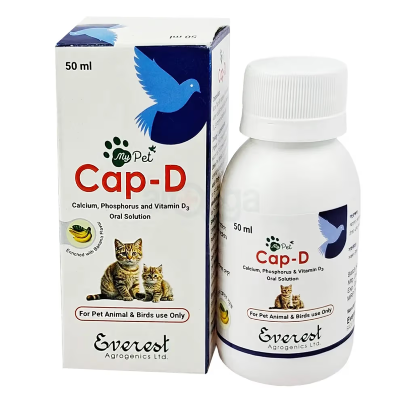 My Pet Cap-D 50ml for Cats & Dogs