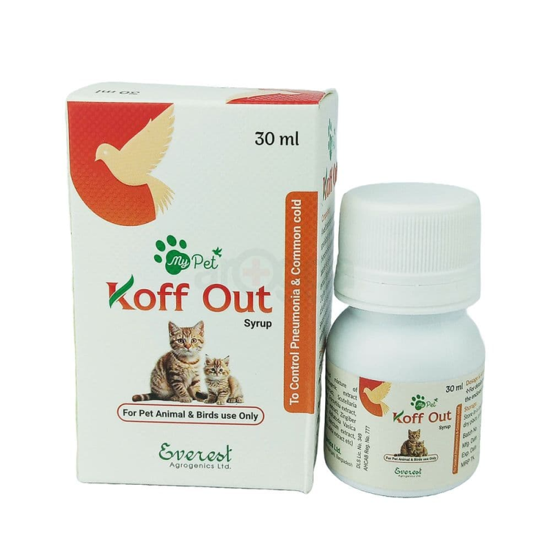 My Pet Koff Out 30ml for Cats & Dogs