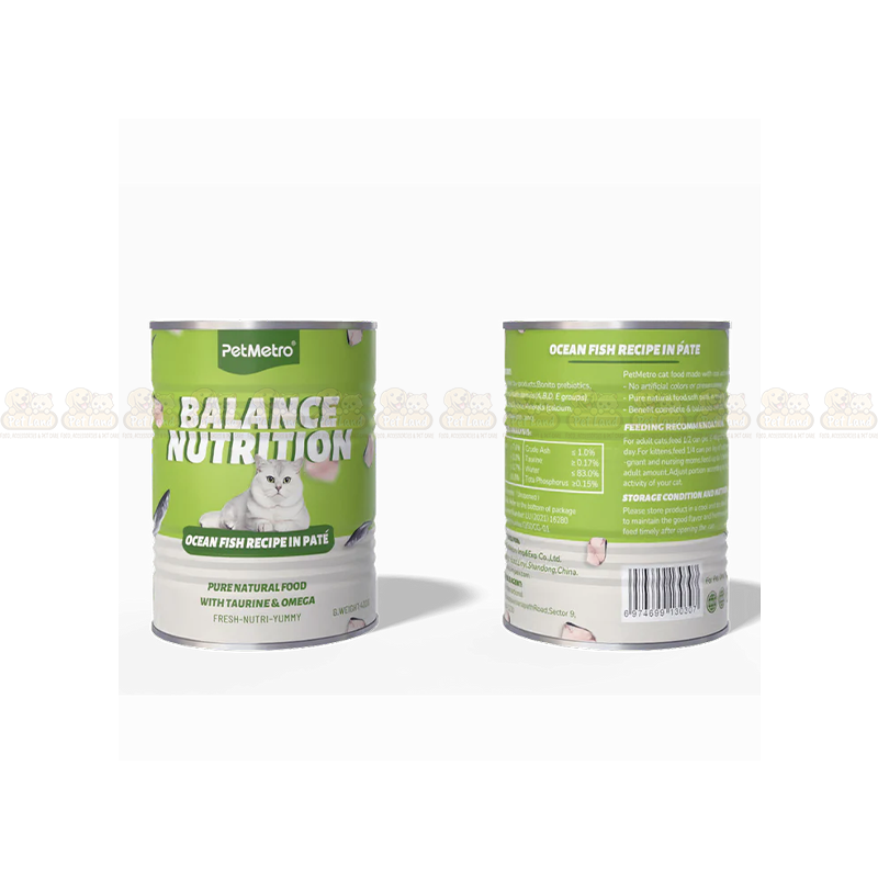 PetMetro Balance Nutrition Ocean Fish 430g Canned Food
