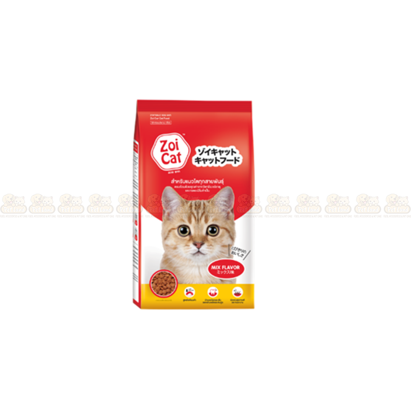 Zoi Cat Mix Flavor 1Kg Adult Cat Food (All Breed)