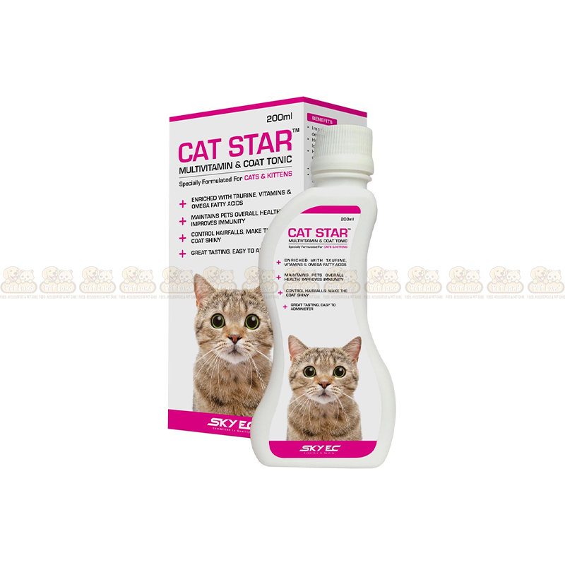Cat Star Multivitamin & Coat Tonic for Cats