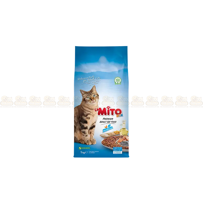 Mito Mix Premium Chicken & Fish 15kg Adult Cat Food