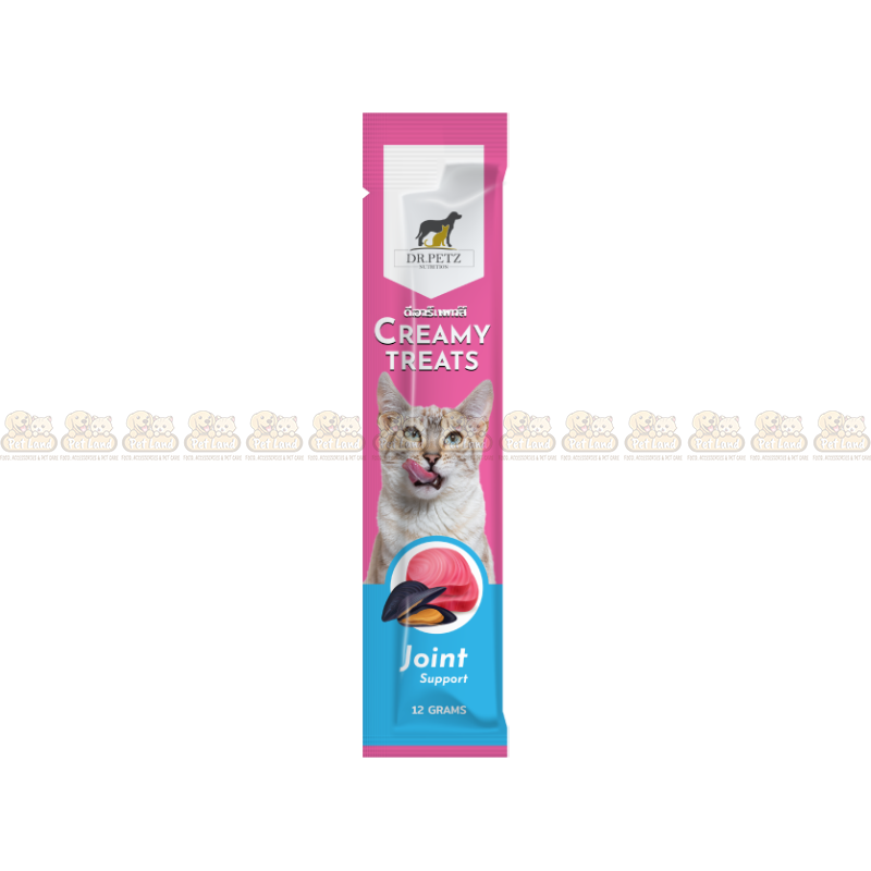 DR.PETZ Creamy Treats Tuna + NZ Green-Lipped Mussel Strong Joint 12g (1 Piece)