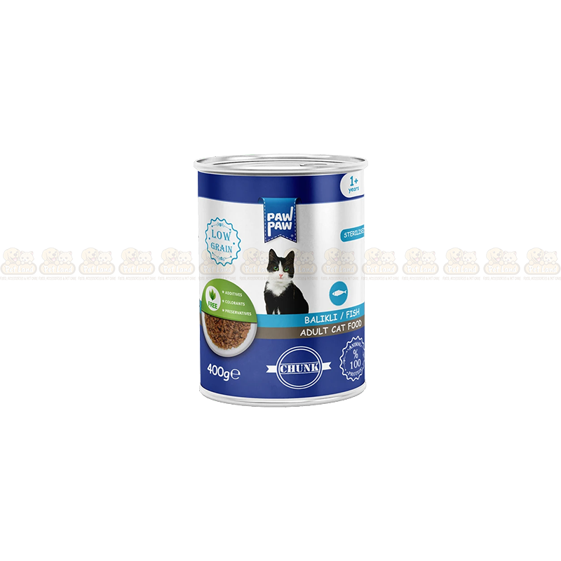 Paw Paw Fish in Jelly 400g Kitten Canned Food