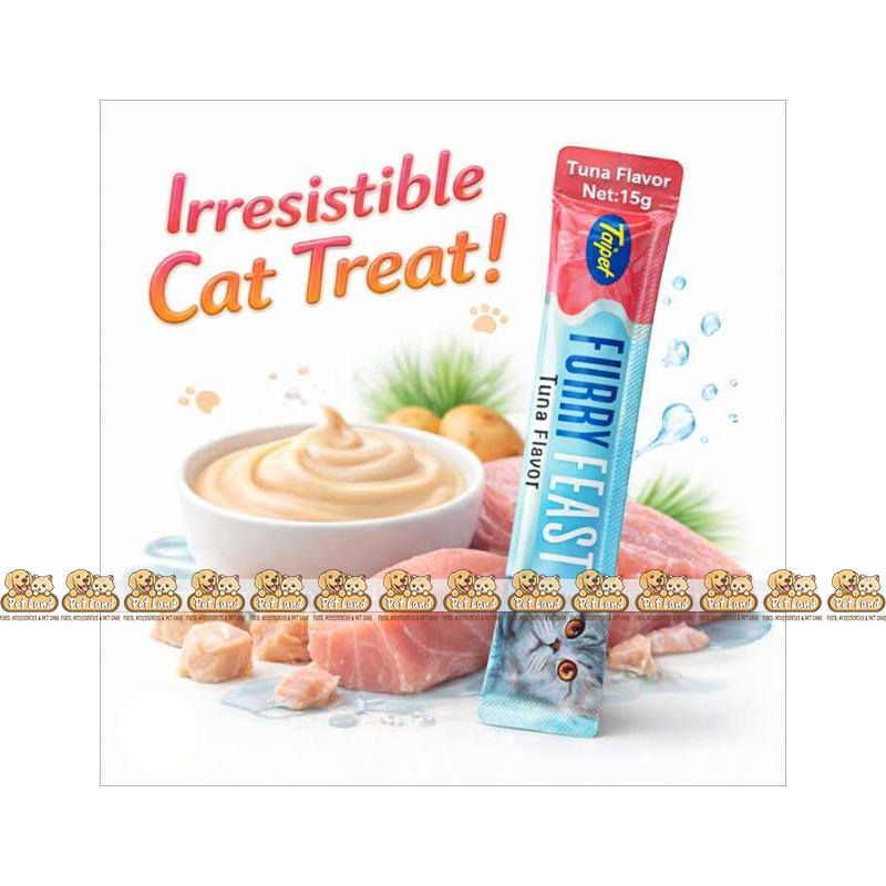 Taipet Furry Feast Tuna Flavor Treat 15g