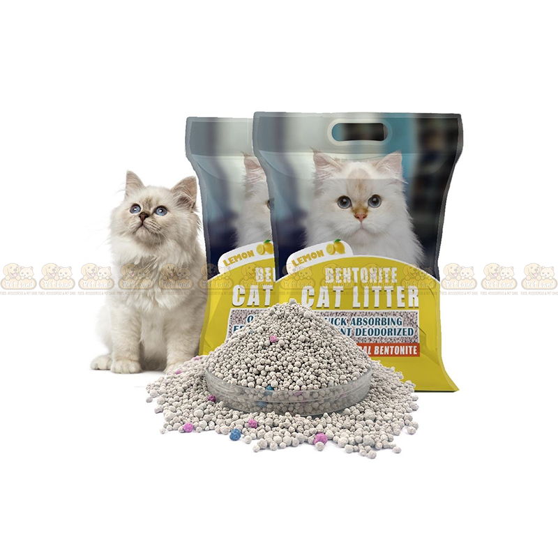 Cat Joy Natural Mineral Bentonite Lemon Flavour Cat Litter – 10L