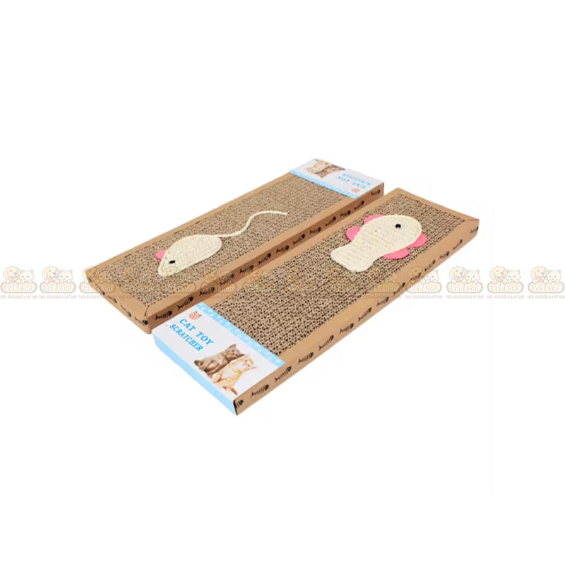 Scratcher Board with Sisal Mouse – Entertainment for Cat
